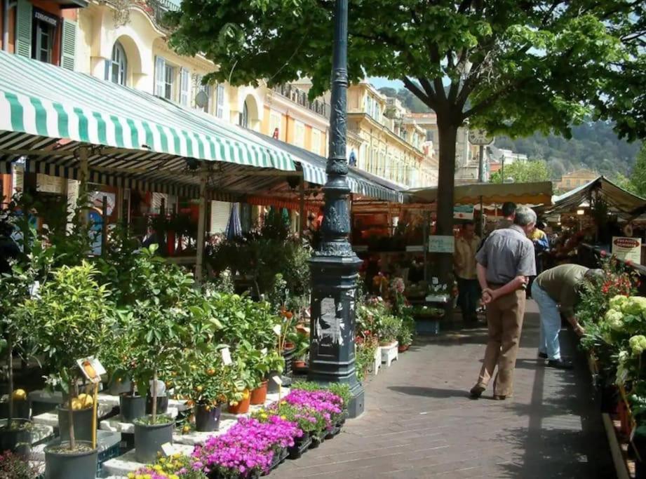 Studio A Louer Au Coeur Du Carre Dor A Nice, Rue Dalpozzo A 150 Metres Des Plages Eksteriør billede